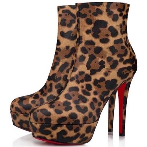 Christian Louboutin Shoes - Christian Louboutin Bianca Leopard
Cheetah animal print booties RETAIL
1,295